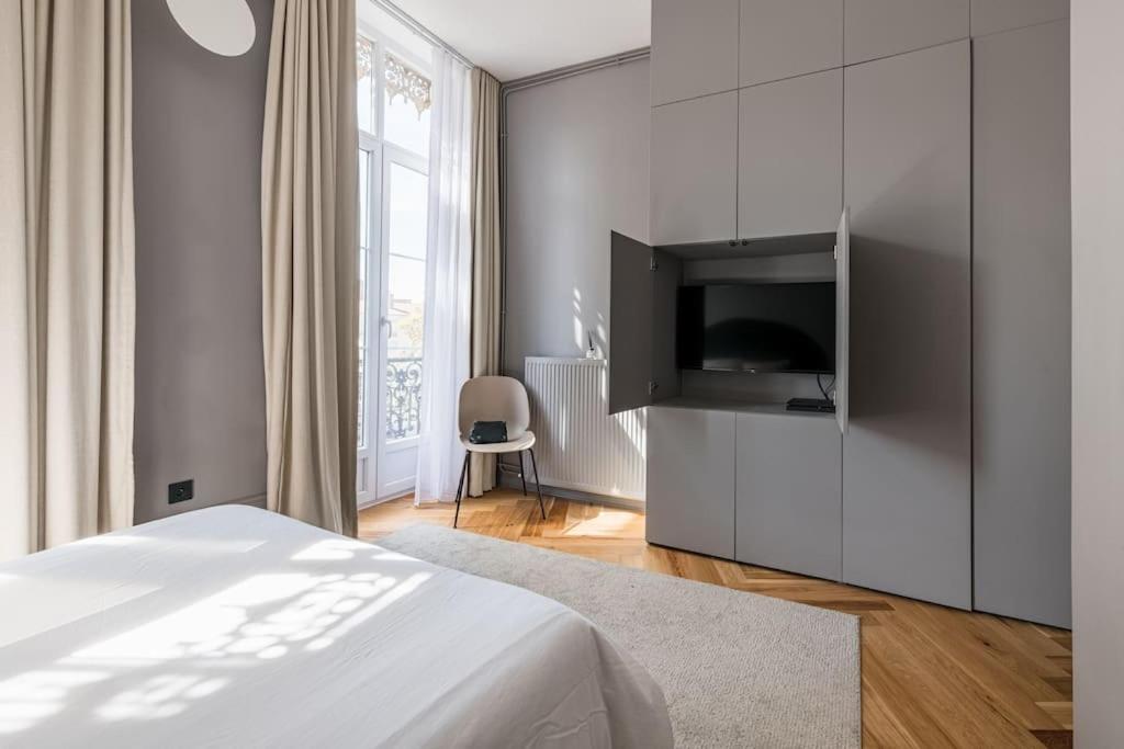 Beige Hospitalite - Apotheose Luxueux- 3 Chambres - Parking Prive Saint-Etienne  Dış mekan fotoğraf